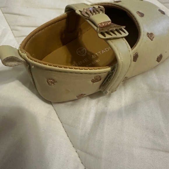 Adrienne Vittadini Baby Shoes with Heart Pattern - Picture 4 of 4